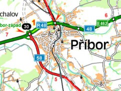 mapa příbor Oficiální stránky města Příbor   Územní a mapová problematika mapa příbor