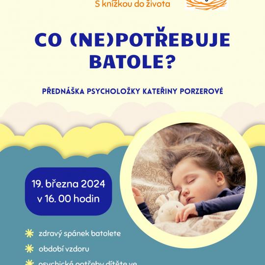 Co (ne)potřebuje batole?