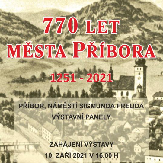 770 let města Příbora 1