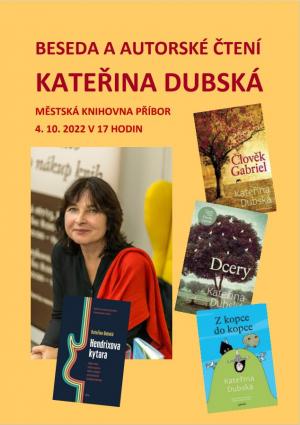 Kateřina Dubská - Beseda a autorské čtení