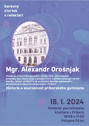 Barevný čtvrtek - leden