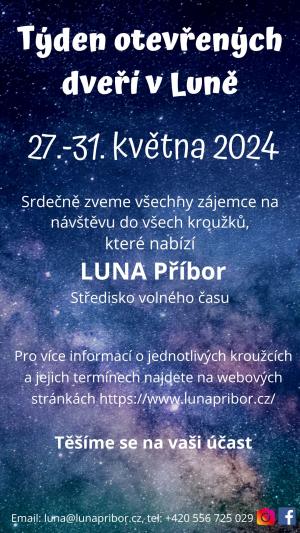 Týden otevřených dveří LUNA PŘÍBOR