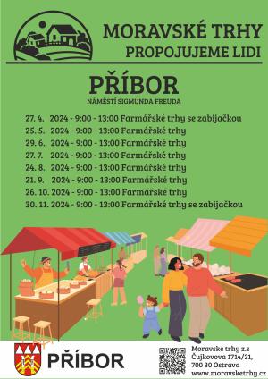 Farmářské a řemeslné trhy v Příboře