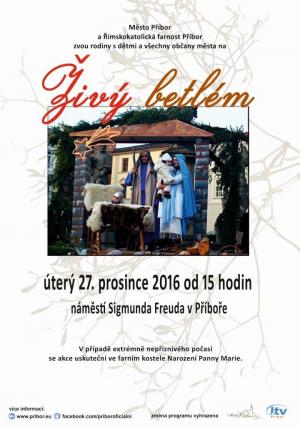 živý betlém