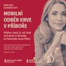 Mobilní odběr krve v Příboře