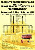 Mimořádný historický vlak Ondrášek