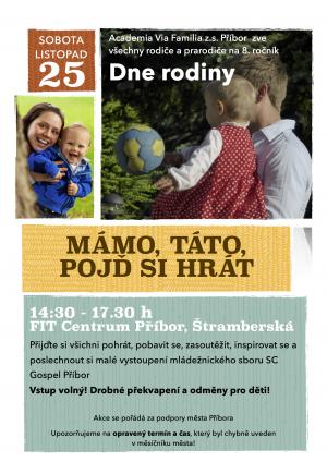 Mámo, táto, pojď si hrát