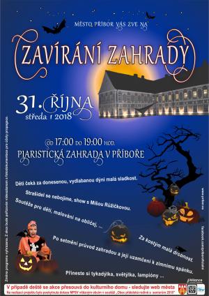 Zavírání piaristické zahrady